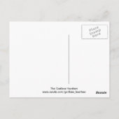 Bake mir einen Jesus Postkarte (Rückseite)