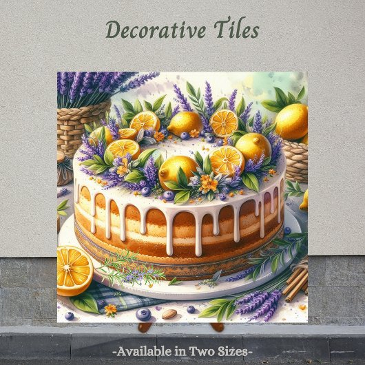 Bake mit Tradition, Bake mit Liebe, große Tile Fliese