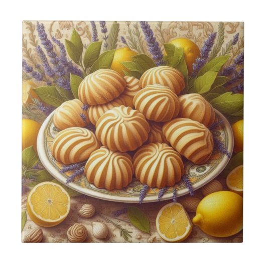 Bake mit traditioneller Tile Fliese (Vorderseite)