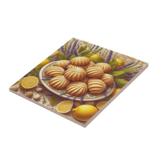 Bake mit traditioneller Tile Fliese (Seite)