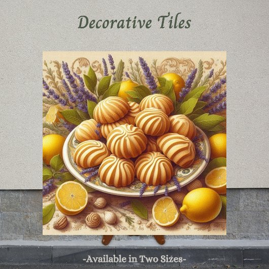 Bake mit traditioneller Tile Fliese