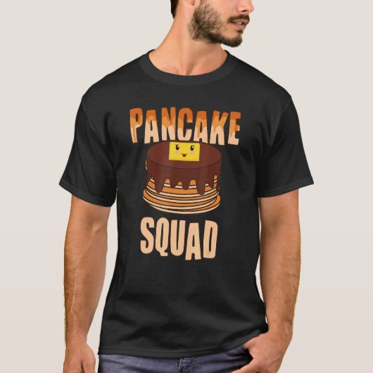 Bake pancake squad Pancakes 1 T-Shirt (Vorderseite)