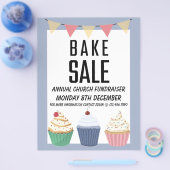 Bake Sale Annual Church Fundraiser Flyer (Einzeln)
