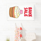 BAKE SALE cupcake Backschild Poster Banner (Insitu)