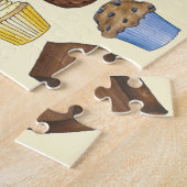 Bake Sale Cupcake Brownie Pie Kuchen Backwaren Puzzle (Seite)