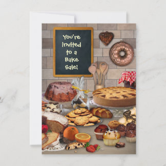 Bake Sale Einladung