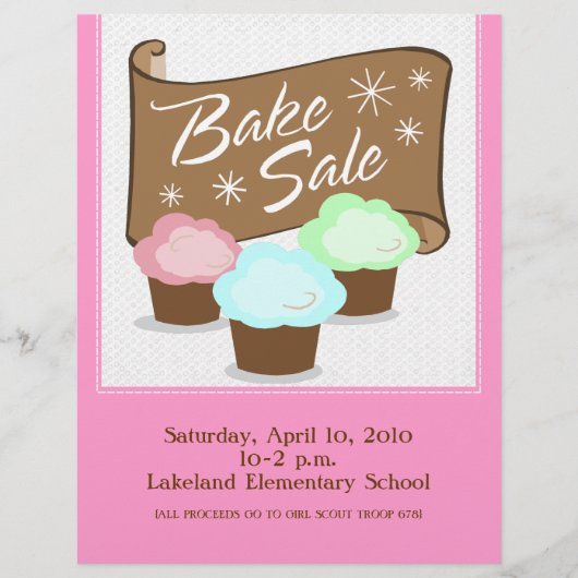 Bake-Sale-Flyer Flyer (Vorne)