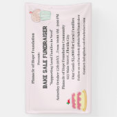 Bake Sale Fundraiser Banner (Vertikal)