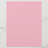 Bake Sale Fundraiser Flyer Pink Cupcakes Design (Hinten)