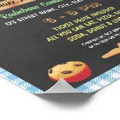 Bake Sale Fundraiser Schule Veranstaltungsvorlage Poster (Ecke)