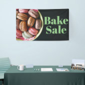 Bake Sale Fundraiser Table Banner Macaros (Messeveranstaltung)