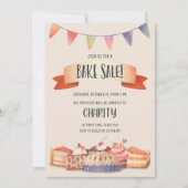 Bake Sale Fundrament Party Kirche Santa Maria dell Einladung (Vorderseite)