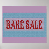 BAKE SALE POSTER BANNER (Vorne)