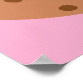 Bake-Sale-Zeichen, Niedliche Bake-Sale-Ankündigung Poster (Ecke)