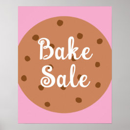 Bake-Sale-Zeichen, Niedliche Bake-Sale-Ankündigung Poster