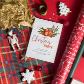 Bake Spirit Bright Holiday Party Weihnachtsgebäck Einladung