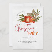 Bake Spirit Bright Holiday Party Weihnachtsgebäck Einladung (Vorderseite)