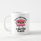 Bake the World A Batter Place Funny Cake Pub Kaffeetasse (Links)