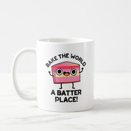 Bake the World A Batter Place Funny Cake Pub Kaffeetasse (Links)