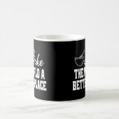 Bake the World A Better Place Funny Baking Liebhab Kaffeetasse (Mittel)