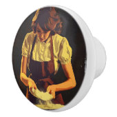 Bake Vintag Keramikknauf (Rechts)