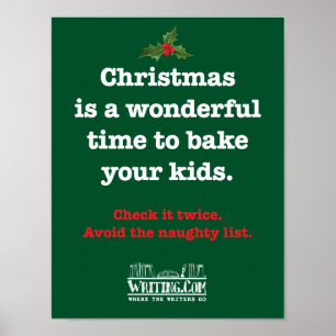 Bake your Kids Poster