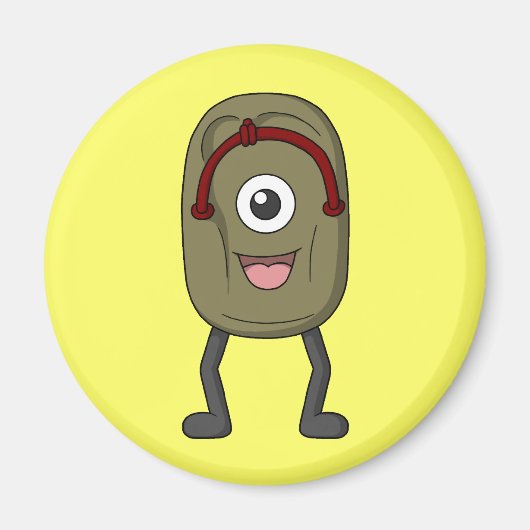 Bake-zori (Japanischer Geistersandal) Magnet (Vorne)