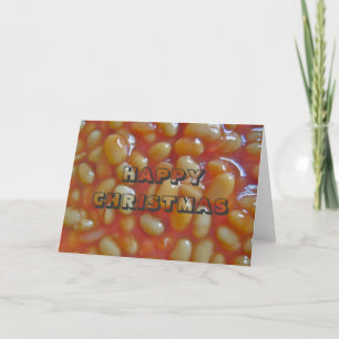 Baked bedeutet glückliche Weihnachtskarte Feiertagskarte