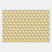 Baked Bombe Alaska Ice Cream Cake Dessert Futter Geschenkpapier Set (Vorderseite 3)