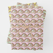 Baked Bombe Alaska Ice Cream Cake Dessert Futter Geschenkpapier Set (Beispiel)