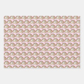 Baked Bombe Alaska Ice Cream Cake Dessert Futter Geschenkpapier Set (Vorderseite)