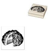 Baked Bombe Alaska Ice Cream Cake Dessert Futter Gummistempel (Stempel)