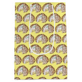 Baked Bombe Alaska Ice Cream Cake Dessert Futter Mittlere Geschenktüte (Rückseite)