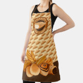 Baked Goodies Konditorei Brot Baker's Logo Croissa Schürze (InSitu)
