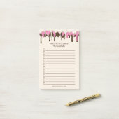 Baked Goods Bakery Business Post-it Notes Klebezettel (Auf Schreibtisch)