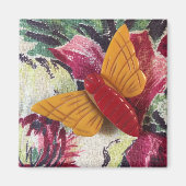 Bakelite Butterfly auf Stoff Magnet (Vorne)