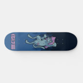 Bakeneko - Japanisch Yokai Cat Skateboard (Horizontal)
