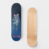 Bakeneko - Japanisch Yokai Cat Skateboard (Vorderseite)
