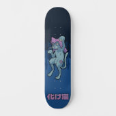 Bakeneko - Japanisch Yokai Cat Skateboard (Vorderseite)