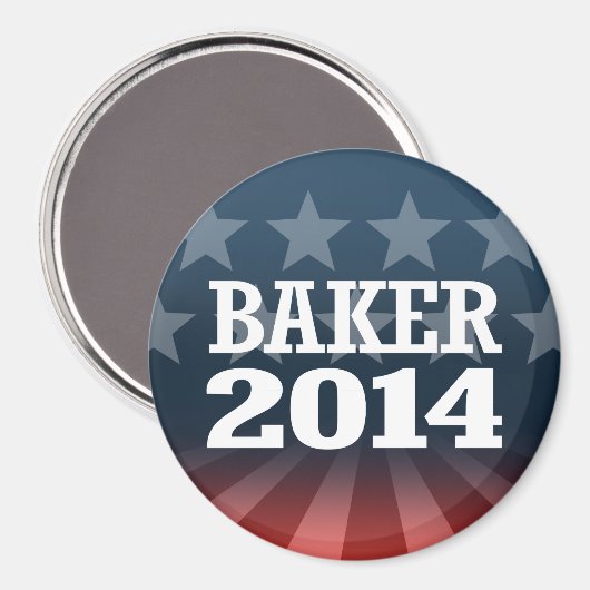 BAKER 2014 MAGNET (Vorderseite/Rückseite)