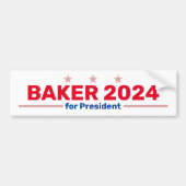 Baker 2024 Autoaufkleber (Vorne)