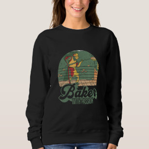 Baker Aus Leidenschaft Konditorei Konditorei Shop Sweatshirt