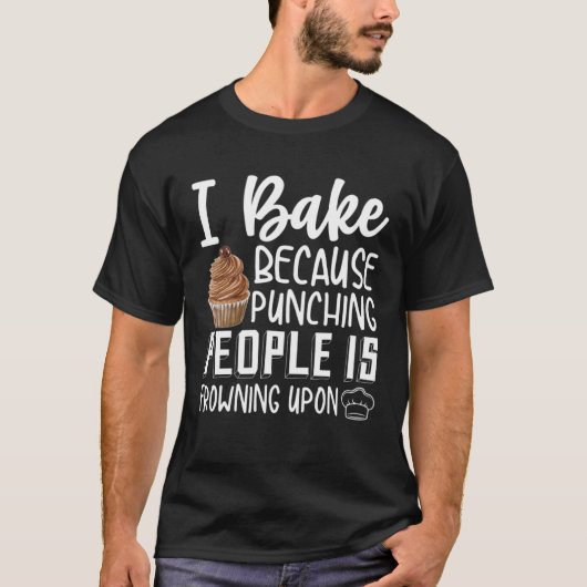 Baker & Bake Fans of Baking Supplies & Baking Shee T-Shirt (Vorderseite)