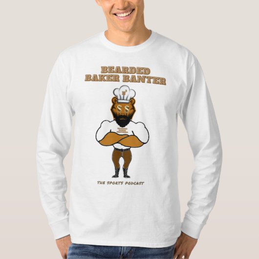 Baker Baker Baker Podcast Logo Langschlauch T-Shirt (Vorderseite)
