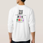 Baker Baker Baker Podcast-Logo Sweatshirt (Rückseite)