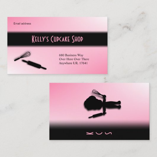 Baker/Baker-Visitenkarte Visitenkarte (Vorne/Hinten)