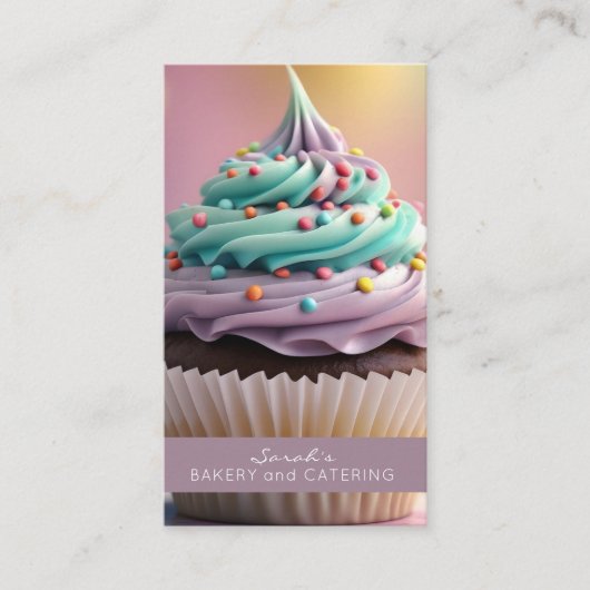 Baker Bakery Business Cards Visitenkarte (Vorderseite)