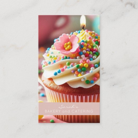 Baker Bakery Business Cards Visitenkarte (Vorderseite)