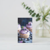 Baker Bakery Business Cards Visitenkarte (Stehend Vorderseite)