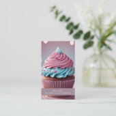 Baker Bakery Business Cards Visitenkarte (Stehend Vorderseite)